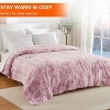 Heated Blanket, Tie Dye Heating Blanket for Bedding, With 5 Heat Settings, Fast Heating, Soft and Comfy, Machine Washable - 2 of 4