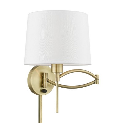 Livex Lighting 1 - Light Wall Light in  Antique Brass