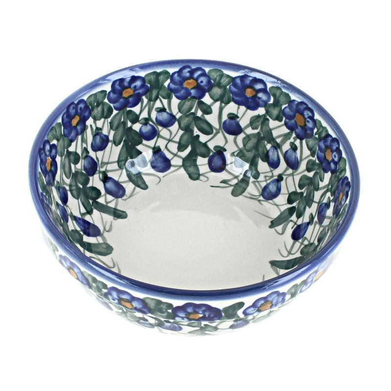 Blue Rose Polish Pottery A87 Andy Cereal/Soup Bowl, 2 of 3