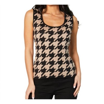 Women's Houndstooth Tank - Angel Apparel
