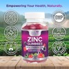 Zinc Supplement 50mg Gummies for Adults - Max Strength Skin Health & Immune Support Gummy, Vegan, Non-GMO & Gluten Free - 120 Gummies - 4 of 4