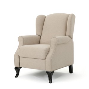 Deirdre Traditional Winged Recliner Wheat - Christopher Knight Home
