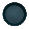 The HC Companies Classic Plastic 12" Round Plant Flower Pot Planter Deep Saucer Drip Tray for Indoor or Outdoor Settings, Fits 14" Pots, Evergreen - 2 of 2