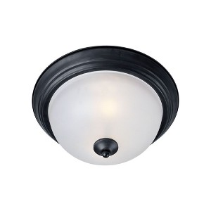 Maxim Lighting Essentials - 584x 1 - Light Flush Mount in  Black - 1 of 2