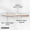 CUSHIONAIRE Cruise Flip Flops for Women Footwear | Vacation Beach Essentials | Casual Sandals with Wide Widths - 4 of 4