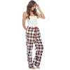 Casual Nights Women's Flannel Pajama Sleep Pants, Super Soft Plaid Pjs Bottoms - 3 of 4