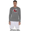 Gardner-Webb University Adult Sport Long Sleeve Shirt Primary Logo, Athletic Heather - 3 of 4