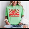 Simply Sage Market Strawberry Rays Garment Dyed Tee - 2 of 4