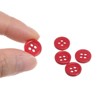 Unique Bargains Resin DIY Craft Flat 4-Hole Sewing Buttons 100 Pcs - 4 of 4