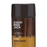 Every Man Jack Sandalwood Men’s Deodorant - Aluminum Free Natural Deodorant - 3oz