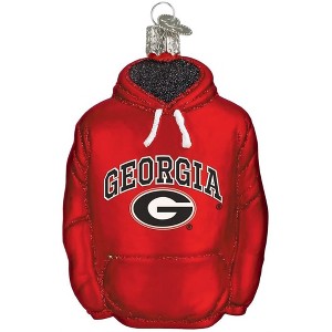 Old World Christmas 62303 Glass Blown Georgia Hoodie Ornament - 1 of 3