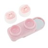 Unique Bargains Contact Lens Case Contact Lens Container Contact Lens Carrier 2.32"x1.18"x1.26" 1 Set - 2 of 4