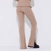 Women's High-Rise Metallic Rib-Knit Flare Pull-On Pants - Wild Fable™ - 2 of 4