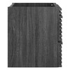 Modway Render 23.5" MDF Wood Wall-Mount Bathroom Vanity Cabinet in Charcoal - 3 of 4