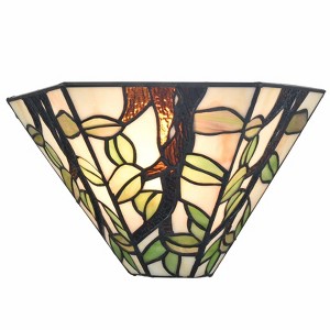 Claxy Tiffany Wall Sconces Vintage Stained Glass Wall Light - 1 of 4