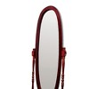 VYNXARIA 59" x20" Oval Full Length Mirrors ,Tall Standing Wooden Floor Mirror For Living Room Bedroom,Cherry - 3 of 4