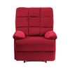 NicBex Recliner Chair with Pillowtop and Back Modern Living Room Chairs Arm Chair Lounge Chair Comfy Chair for Reading Room - 2 of 4