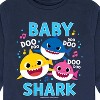 Boys' - Baby Shark - Baby Shark Family Doo Doo Doo Long Sleeve Graphic T-Shirt - 2 of 4