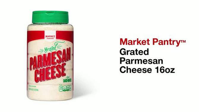 Grated Parmesan Cheese 16oz - Market Pantry&#8482;, 2 of 5, play video