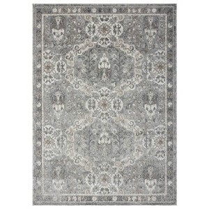 Luxe Weavers Floral Vintage Medallion Indoor Area Rug - 1 of 4