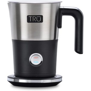 TRU Electric Milk Frother for Hot or Cold Foam and Heating Milk, 10 oz - 1 of 4