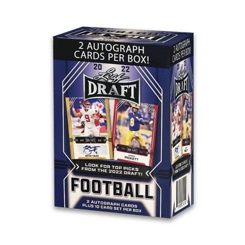 2022 Leaf Draft Football Trading Card Blaster Box : Target