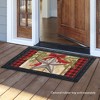 Briarwood Lane Christmas Doormat 30x18 Indoor Outdoor Festive Barnstar Winter For Christmas Doormat - 3 of 4