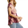 Women's Tie Dye Babydoll Top - umgee - 2 of 4
