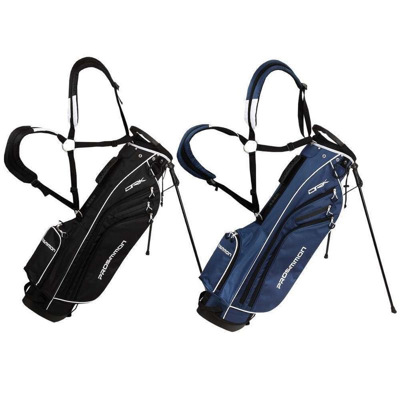 Prosimmon Golf DRK 7 inch Lightweight Golf Stand Bag with Dual Straps, 1 of 14