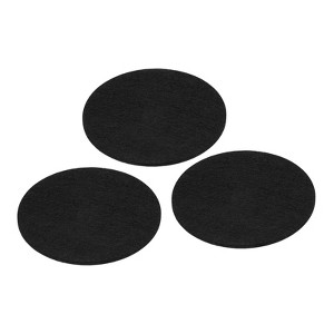 Unique Bargains Adhesive Anti-Slip Felt Floor Pads for Lamp Bases 3 Pcs - 1 of 3