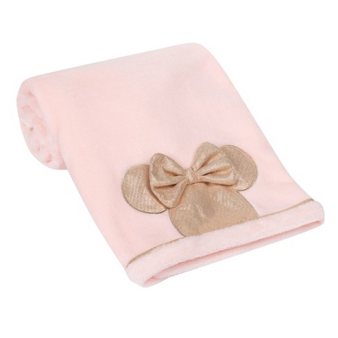 Rose gold best sale fleece blanket