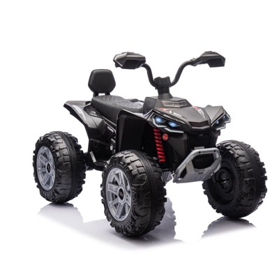 Ride On ATV Car, 2 Seater Electric Four-Wheeled ATV, Electric Car for Kids with Powerful Motor Off-Road Vehicle Kids ATV for Boys Girls
