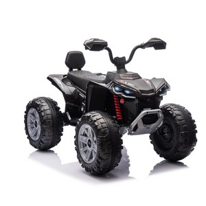Ride On ATV Car, 2 Seater Electric Four-Wheeled ATV, Electric Car for Kids with Powerful Motor Off-Road Vehicle Kids ATV for Boys Girls - 1 of 4