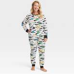 Women's Glow-In-The-Dark Mummy Halloween Matching Family Pajama Set - Hyde & EEK! Boutique™ White