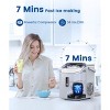 ZAFRO Nugget ZAFRO Ice Maker Countertop, Chewable Nugget Ice Cubes Machine, Quick Ice Making 34Lbs/Day, Self-Cleaning - 4 of 4