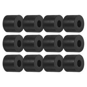 Unique Bargains Mechanical Anti-Vibration Durable Multipurpose Rubber Isolation Washers Black - 1 of 4