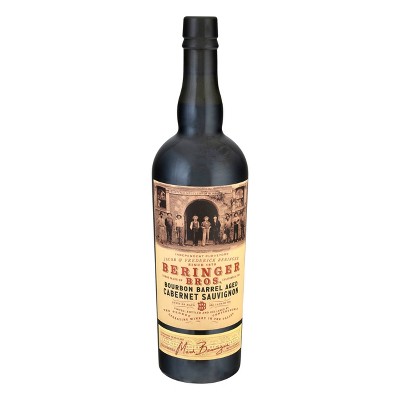 Beringer Bros. Bourbon Barrel Cabernet Sauvignon Red Wine - 750ml Bottle