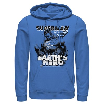 Superman hoodie mens sale