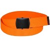 CTM  Adjustable Neon Fabric Web Belt - 3 of 4