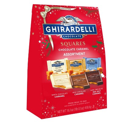 Ghirardelli Holiday Caramel Trio XL Bag - 16.1oz