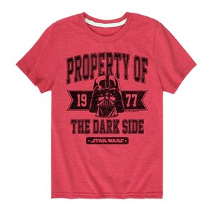 Boys' - Star Wars - Property Of The Dark Side Short Sleeve Graphic T-Shirt - 1 of 4