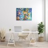 Stupell Industries Colorful Reflections Lake Flowers, 40" x 30" - 2 of 4