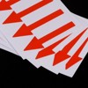 Unique Bargains Directional Sign PVC Adhesive Removable Small Arrow Sticker 4 Sheet - 4 of 4
