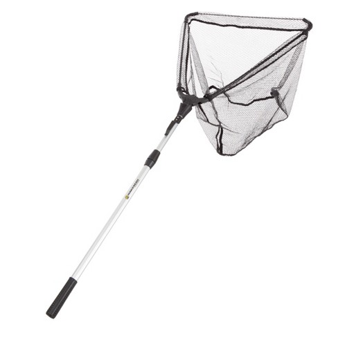 Fishing Net With Telescoping Handle- Collapsible And Adjustable Landing Net  With Corrosion Resistant Handle And Carry Bag By Leisure Sports (63) :  Target