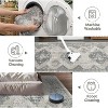 coucheta Vintage Washable Area Rugs, Multi-size Farmhouse Soft Large Foldable Low Pile Non-Slip Throw Carpet, for Living Room, Bedroom, Dining,Office - 2 of 4