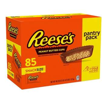 Reese's Peanut Butter Cup Snack Size Pantry Pack - 85ct/46.75oz
