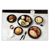 Pactiv Evergreen Meadoware Impact Plastic Dinnerware, Plate, 6" dia, Black, 1,000/Carton - 4 of 4