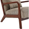 NicBex Wooden Accent Chair Modern Minimalist Living Room Chairs Comfy Lounge Chair with Ribbed Corduroy Fabric for Living Room, Bedroom - 4 of 4