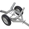 NAYSAYE Hand Truck Dolly Heavy Duty Steel Panel Cart Drywall Sheet Cart 750lb Capacity for Workshop and Warehouse, Yellow, 18"*50.5"*32" - 4 of 4
