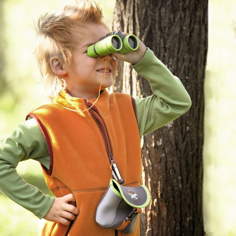HABA Terra Kids Children's Binoculars - 4x30 Magnification with Compact Case, 2 of 9